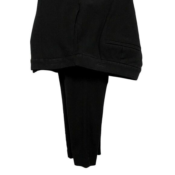J. Jill Black Premium Bi-Stretch Mid Rise Pants Slim Tapered Leg Trousers Sz 12 - Picture 4 of 6